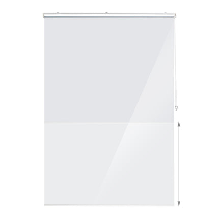 Transparent Water-Repellent Bathroom Roller Blind