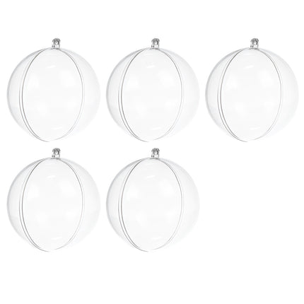 Transparente Kugeln 12 cm - 5er-Set Ruhhy 22278 