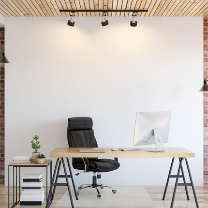 Transparente Bodenabdeckung für Bürostühle