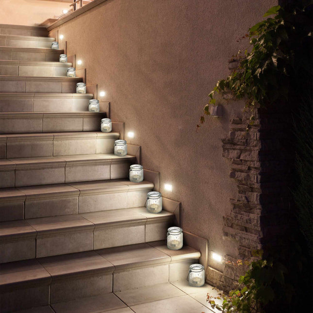 Transparent lantern in a set of 12