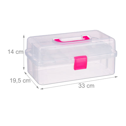 Transparente Kunststoffbox