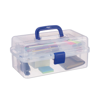 Transparent plastic box