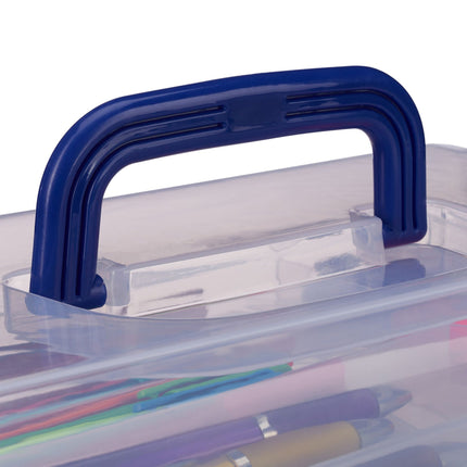 Transparent plastic box