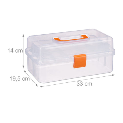 Transparente Kunststoffbox