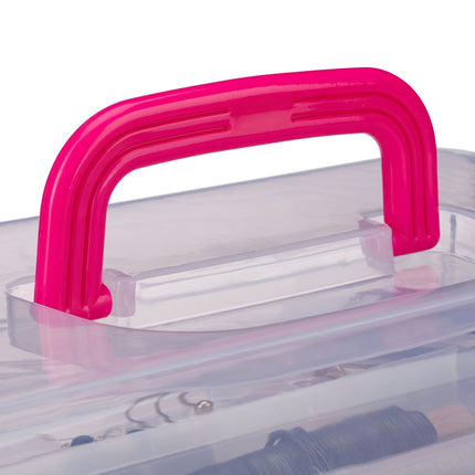 Transparente Kunststoffbox