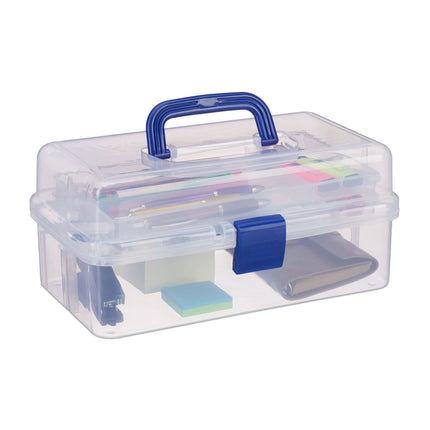 Transparent plastic box