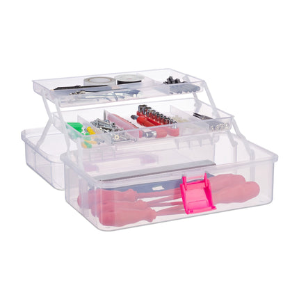 Transparente Kunststoffbox