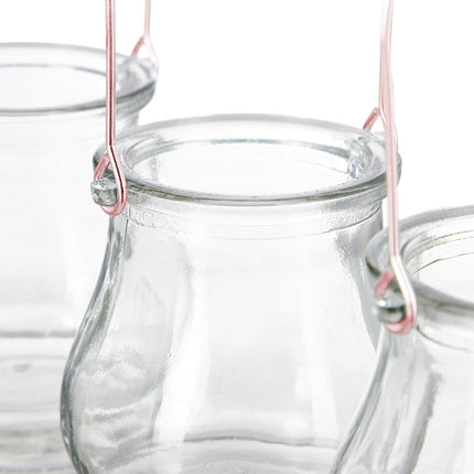 Transparent wind light set of 12