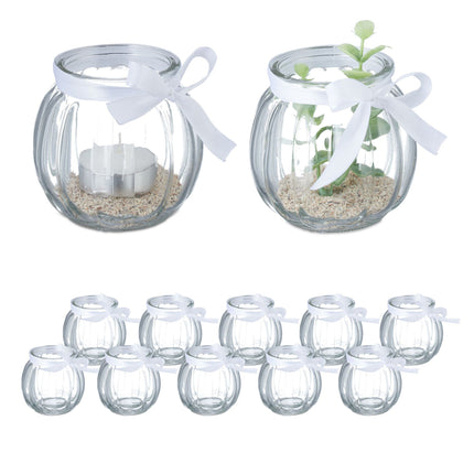 Transparent wind light set of 12