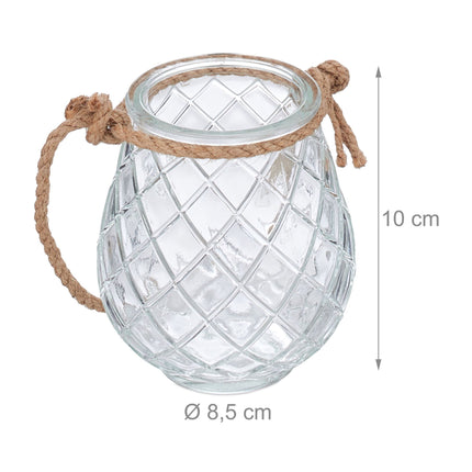 Transparent wind light set of 12