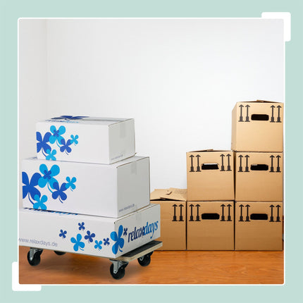 Transportrolle mit Bremse 400 kg