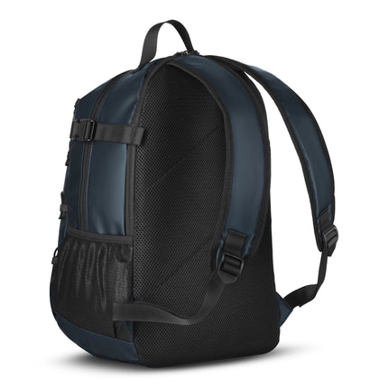 Travel Backpack, 20L PU Laptop Compartment, Blue