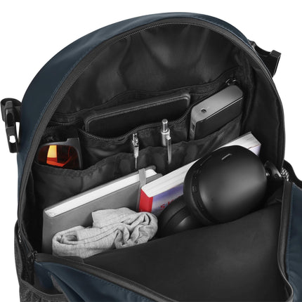Travel Backpack, 20L PU Laptop Compartment, Blue