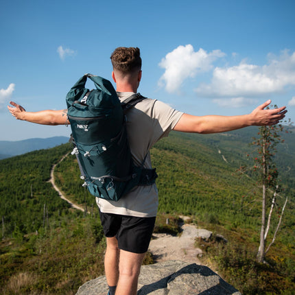 Travel Backpack, Green, 40L Capacity