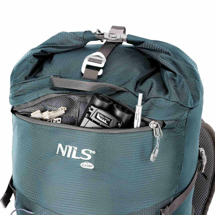 Travel Backpack, Green, 40L Capacity
