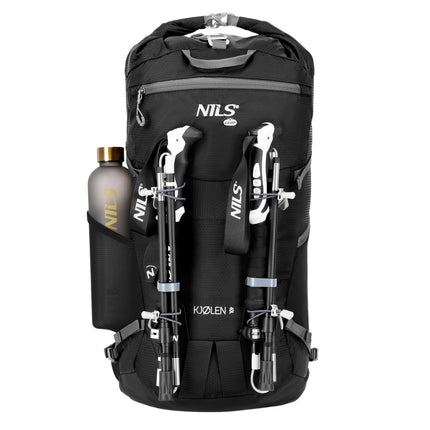 Travel Pack, Black, 40L, Lightweight, Durable