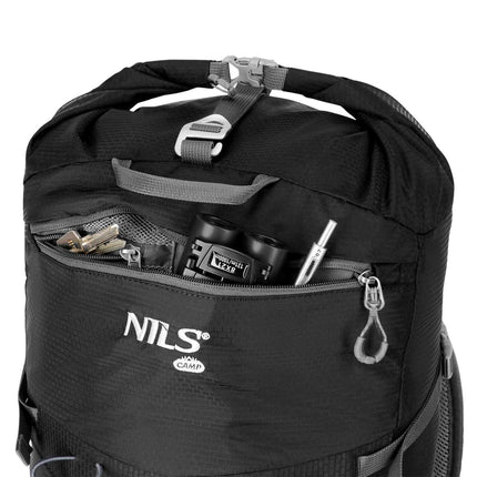 Travel Pack, Black, 40L, Lightweight, Durable