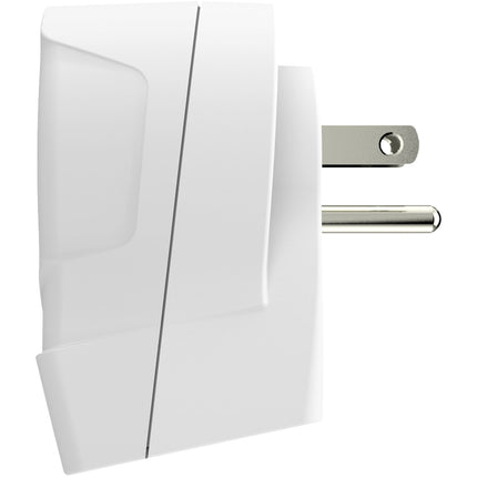 Reiseadapter Europa nach USA etc. 2xUSB-A 12W Geerdet