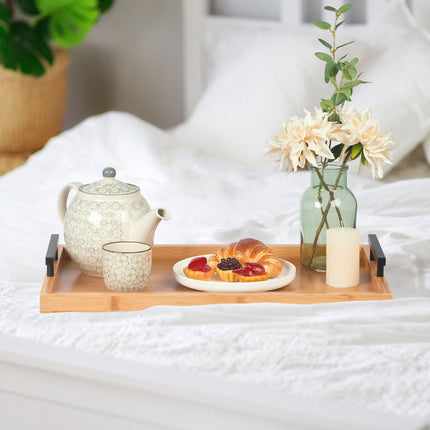 Trays in bamboo - set of 3