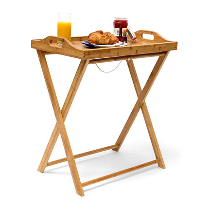 Tray table bamboo 63.5 cm natural