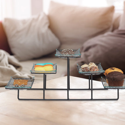 Plateau avec 5 plateaux