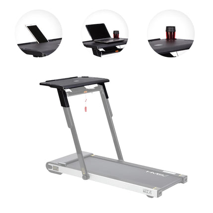 Laufband-Schreibtisch mit verstellbarer Höhe und klappbarem Design