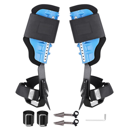 Tree Climbing Spikes, Adjustable Steel Spurs, 159 kg, Straps