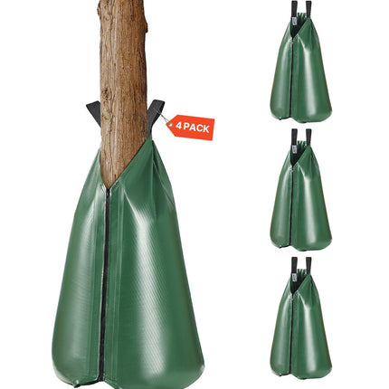 Tree Watering Bags, 4-Pack 20 Gallon Slow-Release Zipper