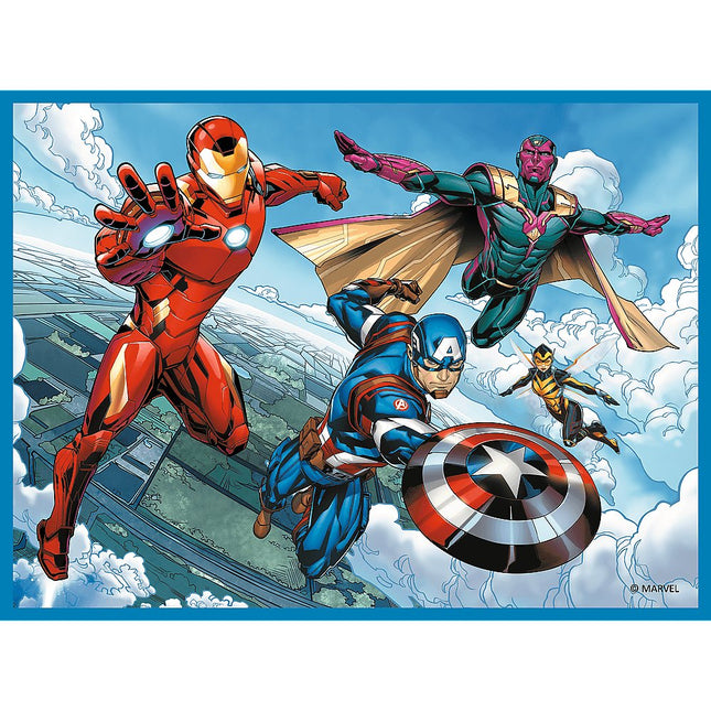Trefl Avengers Puzzle-Set 30+48+M24