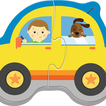 Trefl Baby Puzzle Set, Transport Vehicals