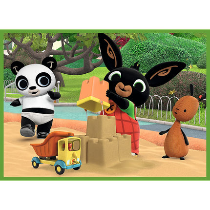 Trefl Bing Puzzle 4 In 1 Set