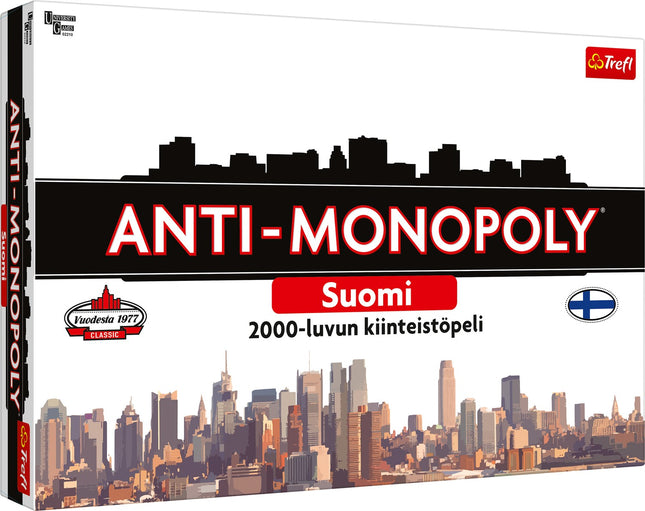 Trefl Brettspiel Anti-Monopoly (auf Finnisch)