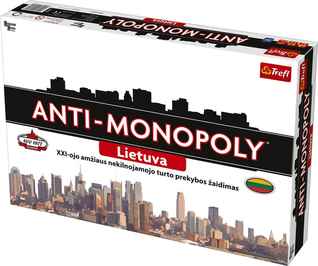 Trefl Brettspiel Anti-Monopoly (auf Litauisch)