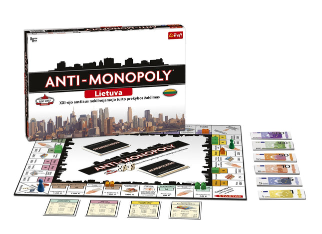 Trefl Brettspiel Anti-Monopoly (auf Litauisch)