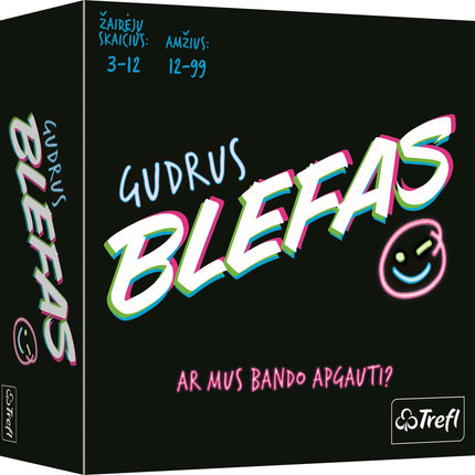 Trefl Board Game Double Bluff Game (In Lithuanian Lang.)