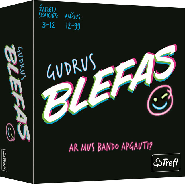 Trefl Brettspiel Double Bluff Game (auf Litauisch)