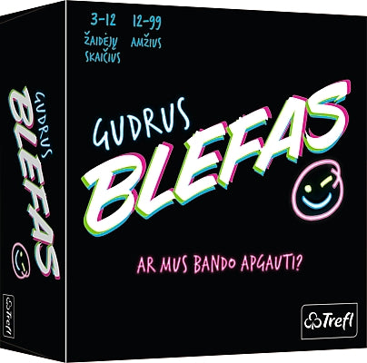Trefl Board Game Double Bluff Game (In Lithuanian Lang.)