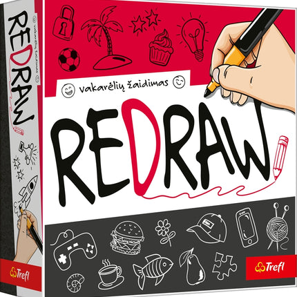 Trefl Brettspiel neu zeichnen (in litauischer Sprache)