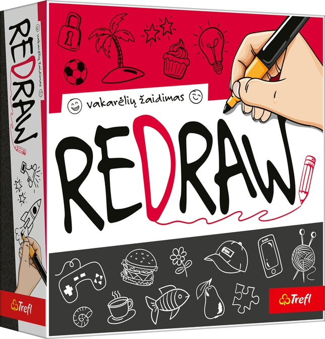 Trefl Brettspiel neu zeichnen (in litauischer Sprache)