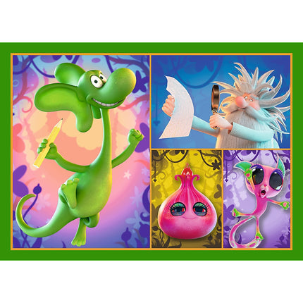 Trefl Diplodocus Puzzle-Set 4 in 1
