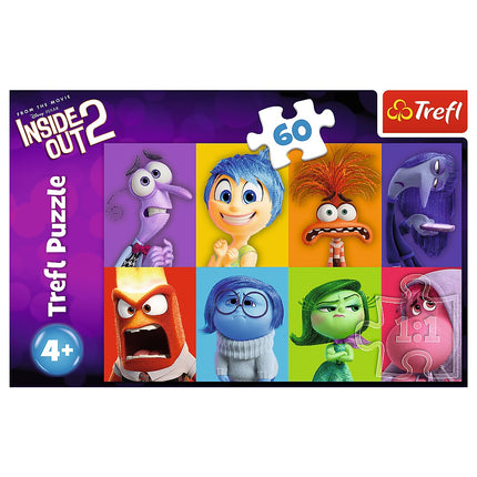 Trefl Disney Inside Out 2 Puzzle, 60 Pcs
