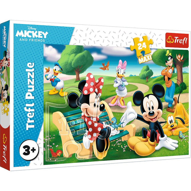 Trefl Disney Maxi Puzzle Micky Maus 24 Teile