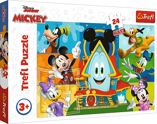 Trefl Disney Maxi Puzzle Micky Maus 24 Teile