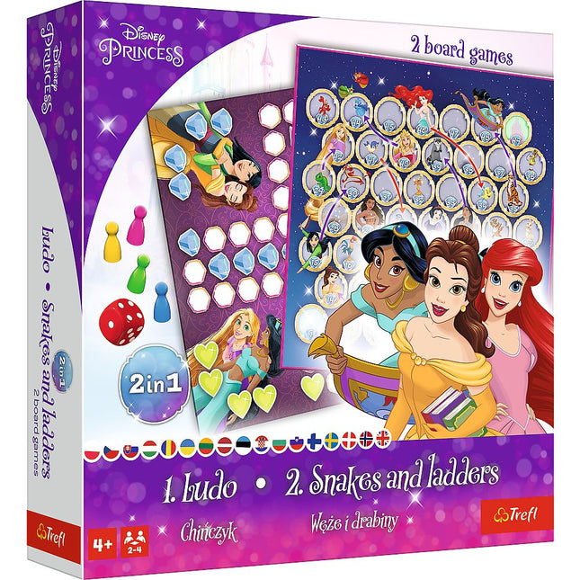 Trefl Disney Prinzessinnen Brettspiel 2 In 1