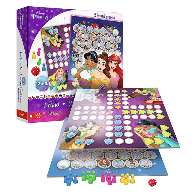 Trefl Disney Prinzessinnen Brettspiel 2 In 1