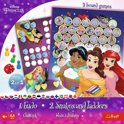 Trefl Disney Prinzessinnen Brettspiel 2 In 1