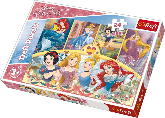 Trefl Disney Prinzessinnen Maxi Puzzle 24 Teile