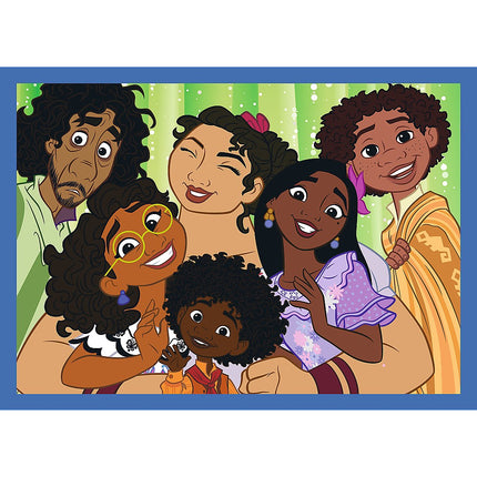 Trefl Disney Puzzle 4-in-1 Set Disney 100, 35 48 54 70 Teile