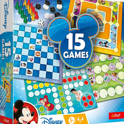 Trefl Disney Set Of 15In1 Games