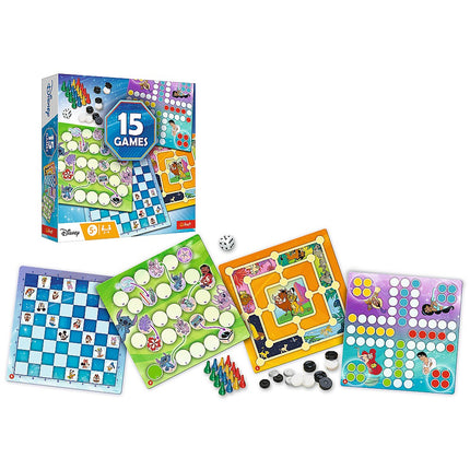 Trefl Disney Set Of 15In1 Games